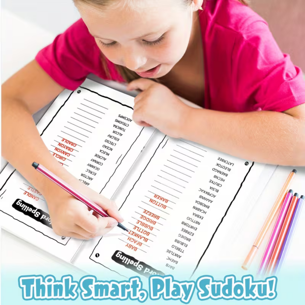 Crack the Word! Scrambled Spelling Puzzle Book