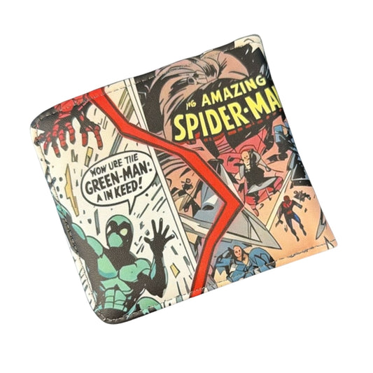 Comic Style Spider-man Bifold Wallet