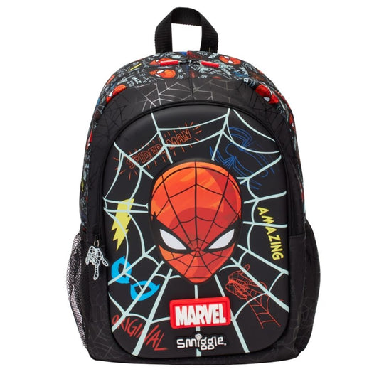 Original Smiggle Spider-Man Marvel Backpack 17 inches