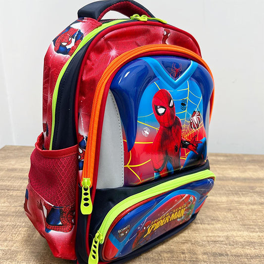 3D Spiderman Backpack for School (14 inches)