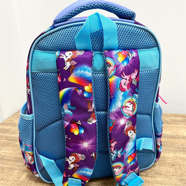 3D Unicorn Backpack for School (14 inches)