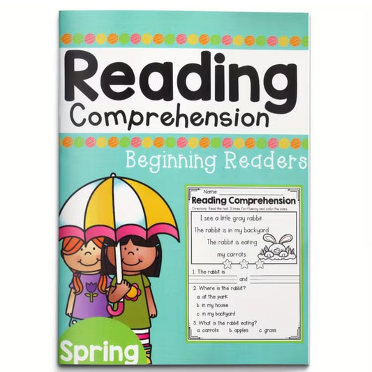 Little Learners Reading Comprehension Series | Complete Set of 4