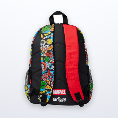 Smiggle Marvel Comics Backpack 17 inches