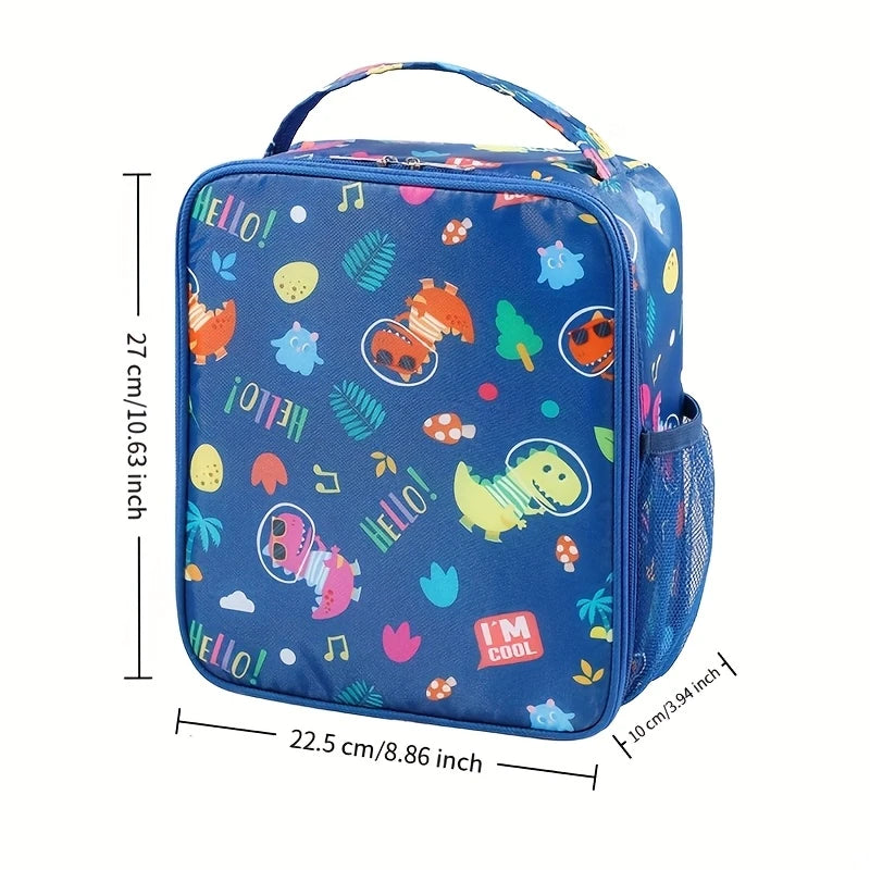 Large capacity Dino Explorer Lunch Bag