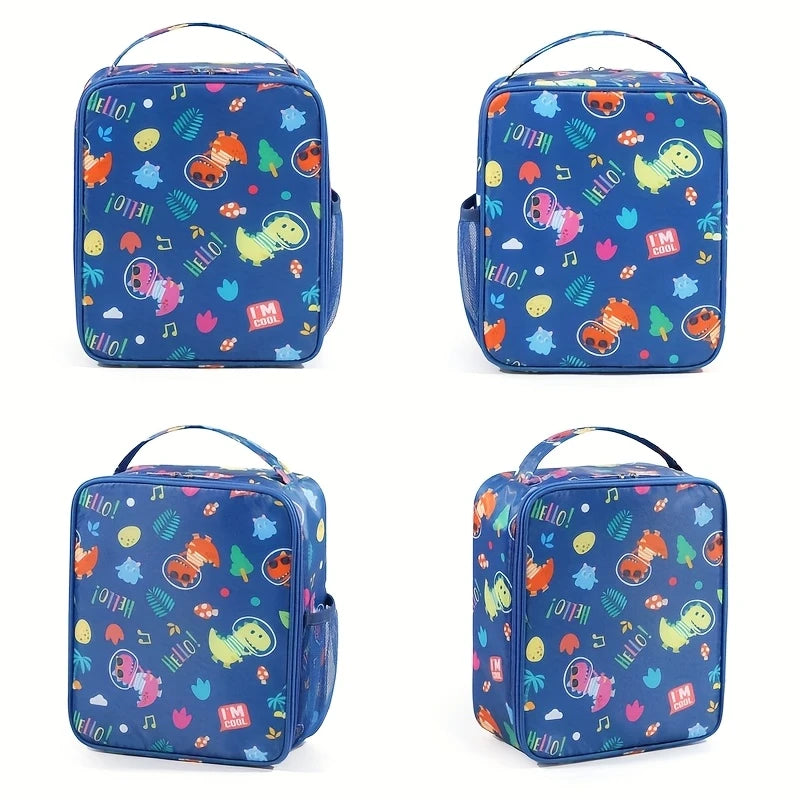 Large capacity Dino Explorer Lunch Bag