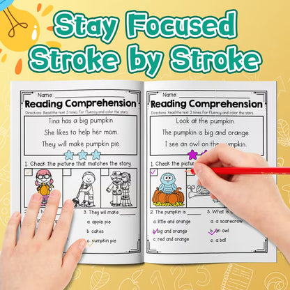 Reading Comprehension for Beginning Readers – Fall Edition 24 Pages