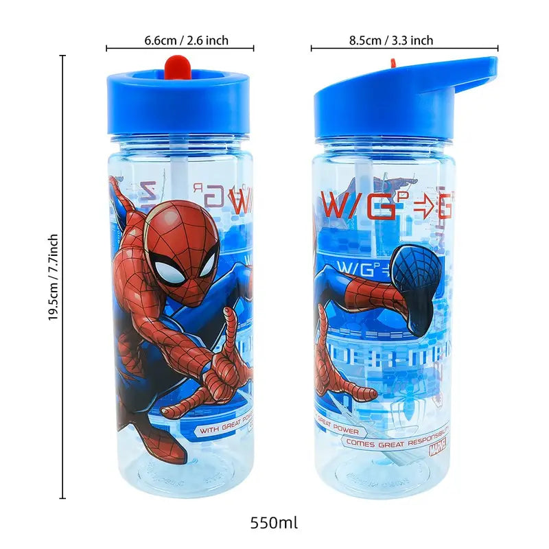 ⁠Spidey Power Water Bottle 550ML