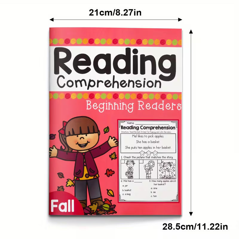 Reading Comprehension for Beginning Readers – Fall Edition 24 Pages