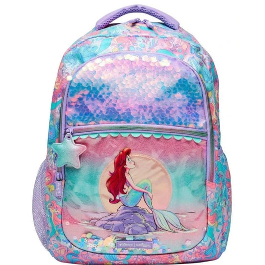 Original Smiggle Disney Little Mermaid Backpack 17 inches