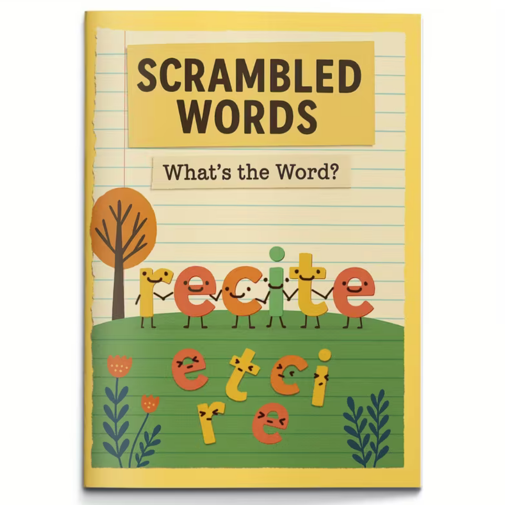 Crack the Word! Scrambled Spelling Puzzle Book