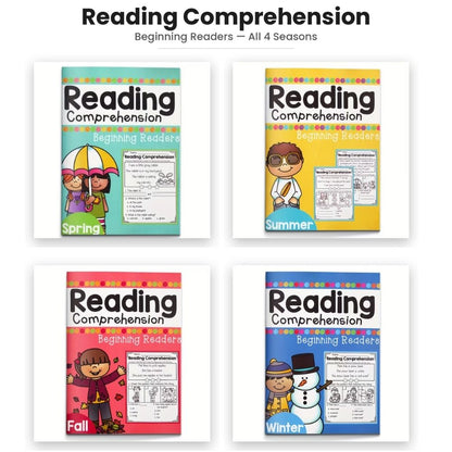 Little Learners Reading Comprehension Series | Complete Set of 4