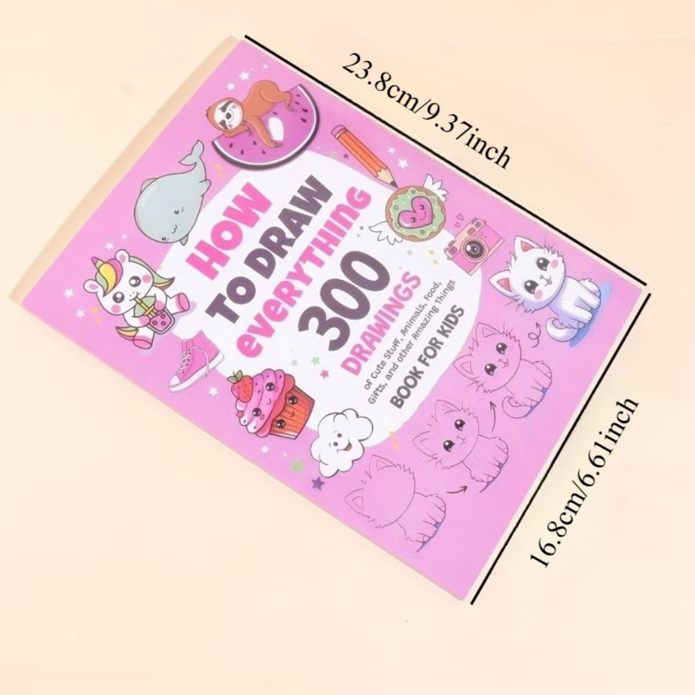 Draw Like a Pro! 300 Cute Things to Draw for Kids