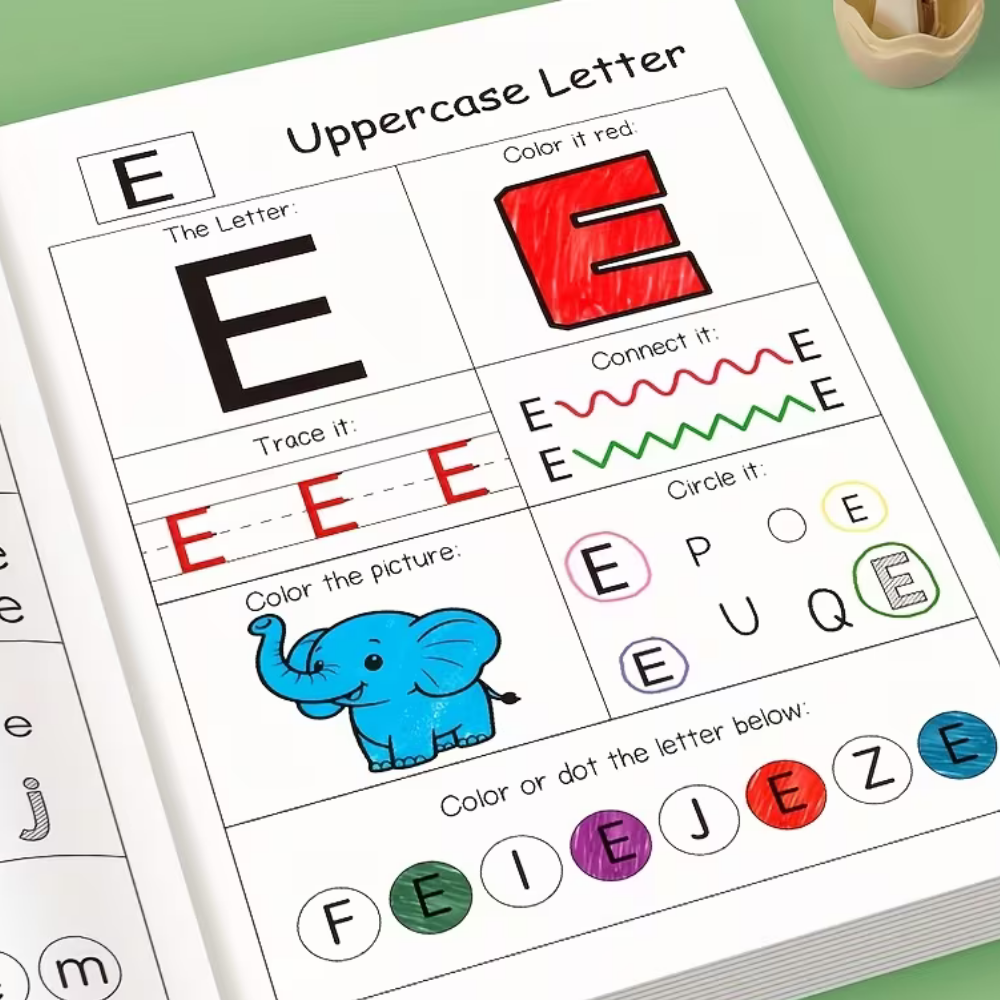 My Alphabet Workbook – A to Z Activity Book for Kids