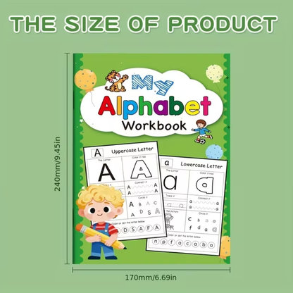 My Alphabet Workbook – A to Z Activity Book for Kids