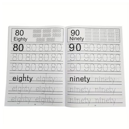Count & Conquer: Number Tracing 1–100 Workbook