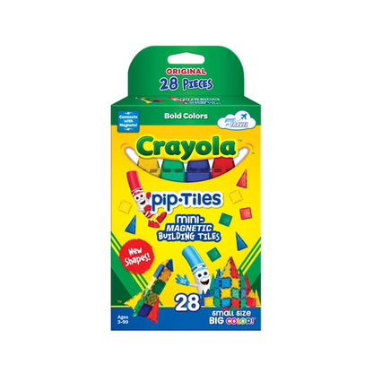 Crayola Pip-Tiles Mini Magnetic Building Pieces 28