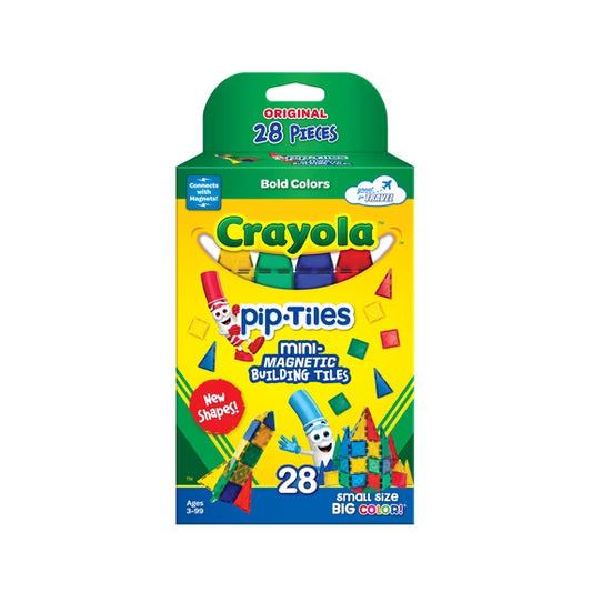 Crayola Pip-Tiles Mini Magnetic Building Pieces 28