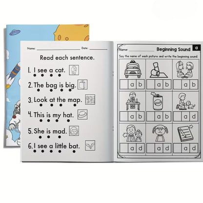 Early Learning Activity Book – Reading, Writing & Phonics Practice