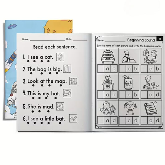 Early Learning Activity Book – Reading, Writing & Phonics Practice