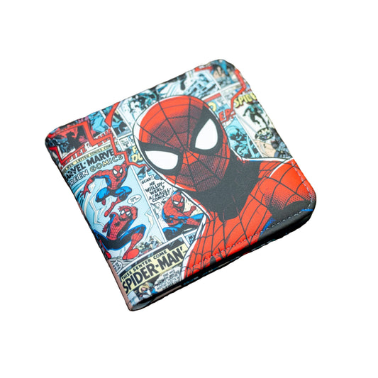 Comic Style Spider-man Bifold Wallet