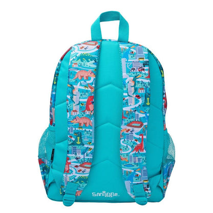 Original Smiggle Adventurous Dino Backpack 17 inches