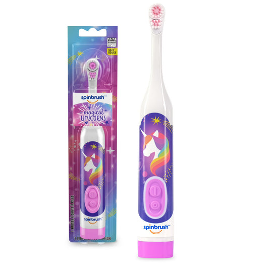 Spinbrush Kids Electric Toothbrush Unicorn | Soft Bristles