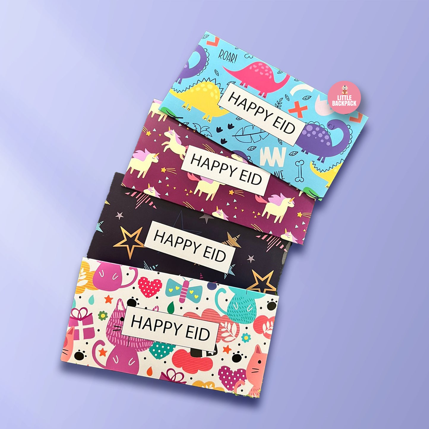Colorful Gift Envelopes (Set of 4)