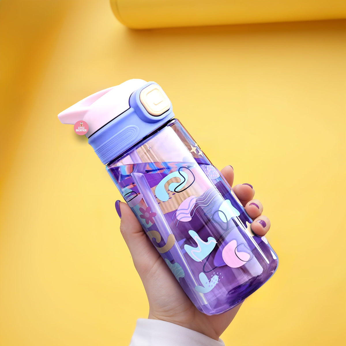 Colorwave Sipper Water Bottle (600ml)