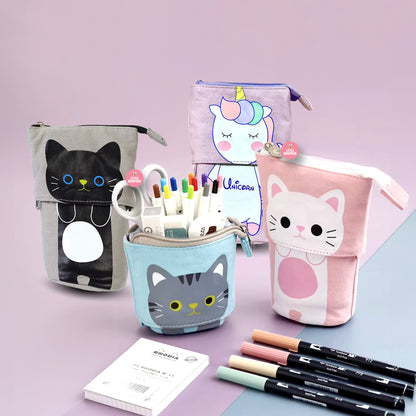 Cute Animal Sliding Pencil Case