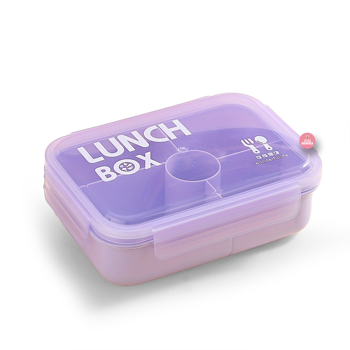 Grab & Go Leak-Proof Compartment Lunch Box