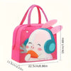 Insulated Kids Lunch Tote – Bunny & Dino Edition