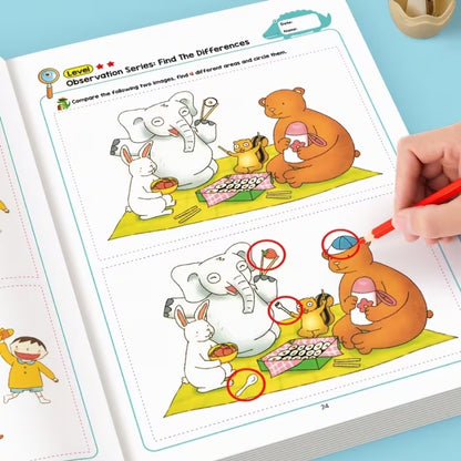 Find the Differences –  32 Pages Advanced Version (Stage 2)
