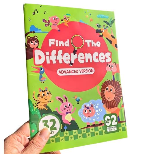 Find the Differences –  32 Pages Advanced Version (Stage 2)