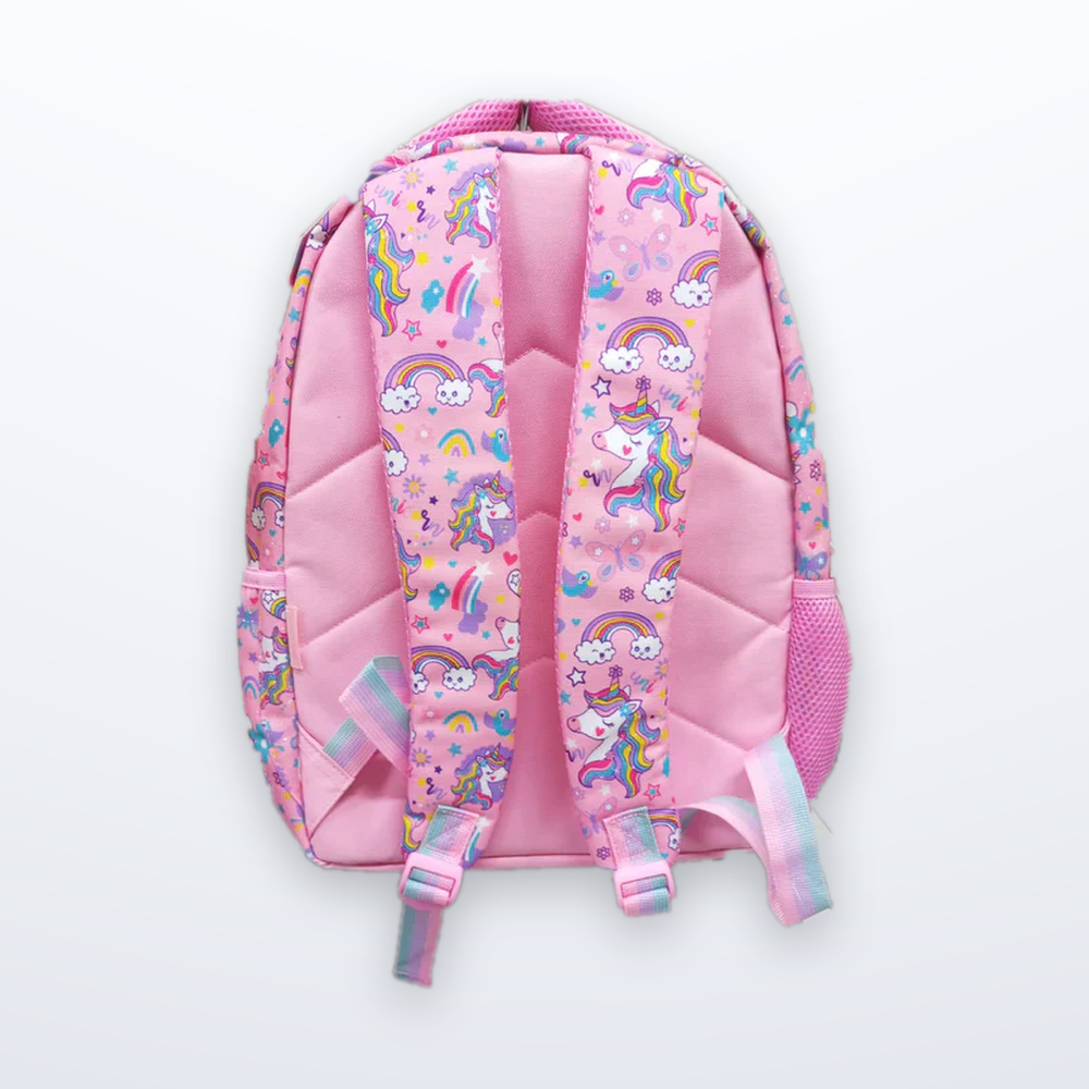 Vest Brand- Unicorn Rainbow Backpack 16.5 Inches