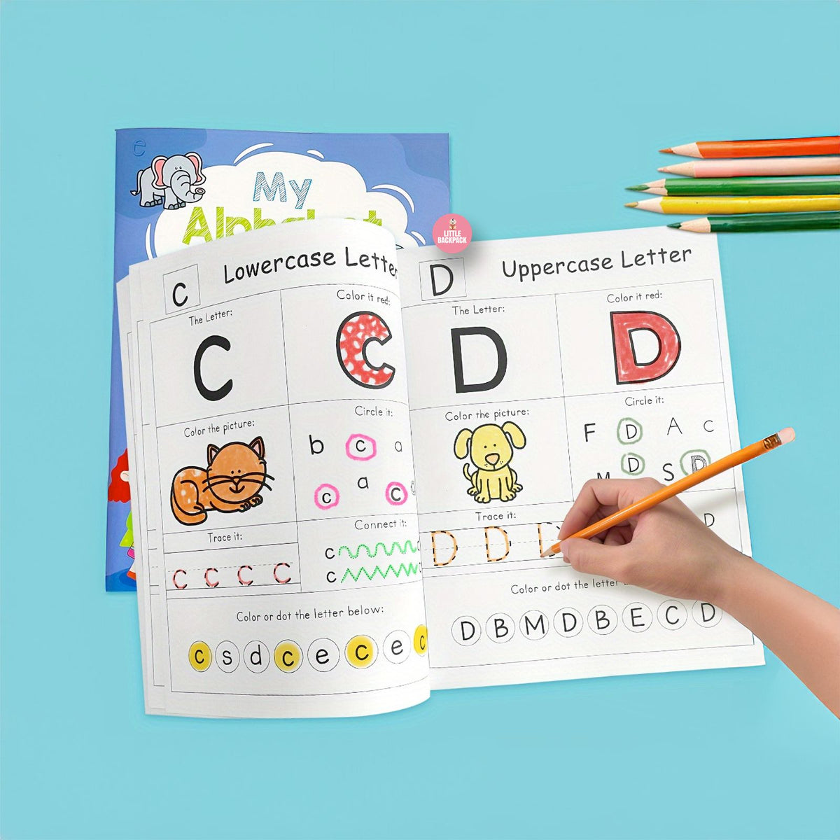 My Alphabet Workbook (52 pages)