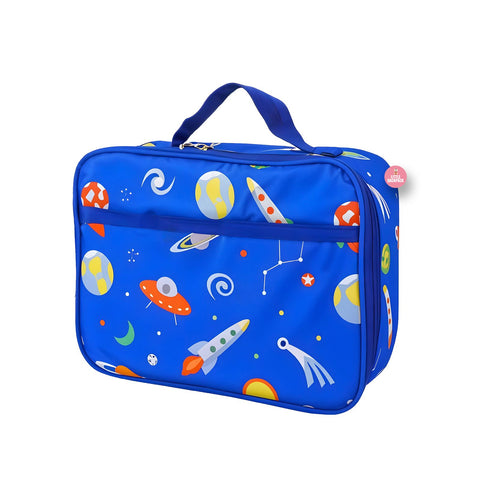 Space-Themed Insulated Lunch Bag