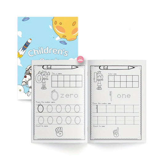 Number Tracing Workbook (0-30): Learn to Count, Trace, and Color