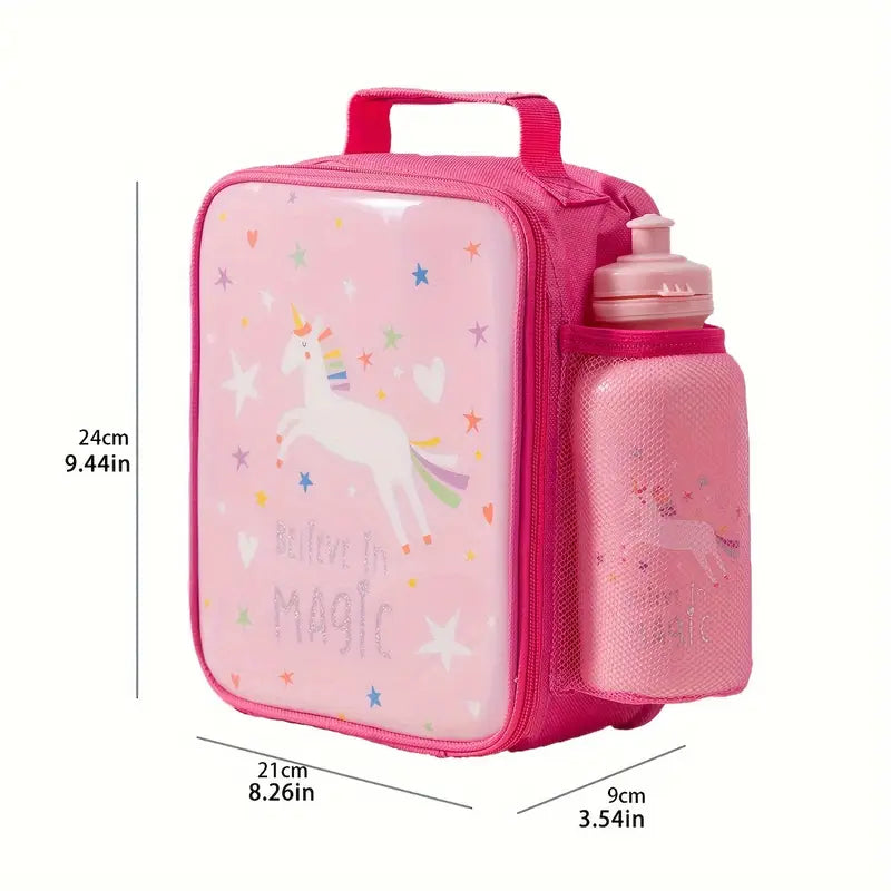 ⁠Magical Unicorn Lunchbag Set (with Bottle)