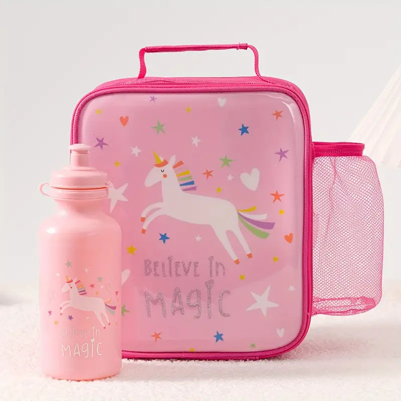 ⁠Magical Unicorn Lunchbag Set (with Bottle)