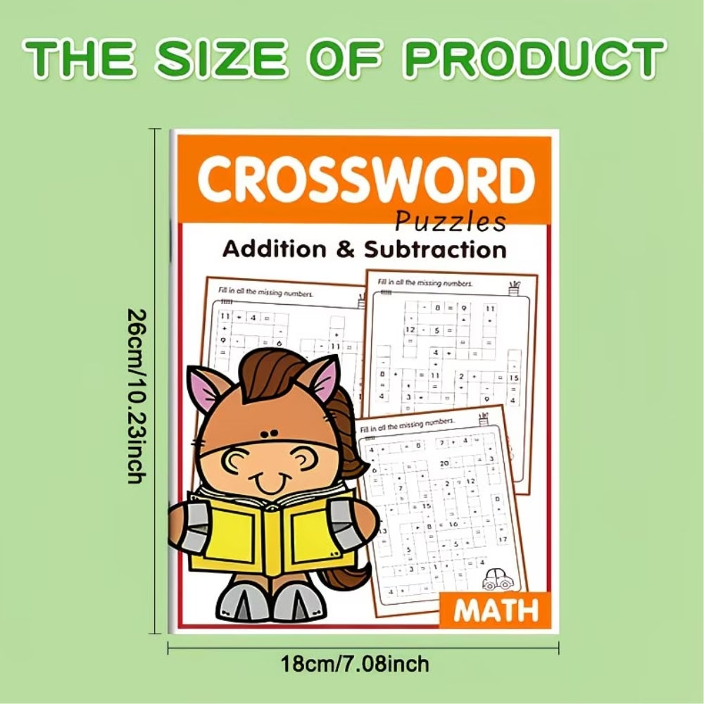 Fun with Addition & Subtraction Workbook 32 Pages