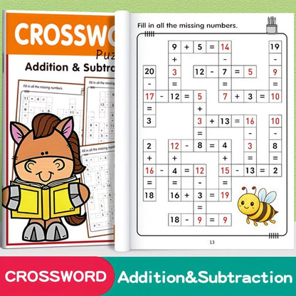 Fun with Addition & Subtraction Workbook 32 Pages