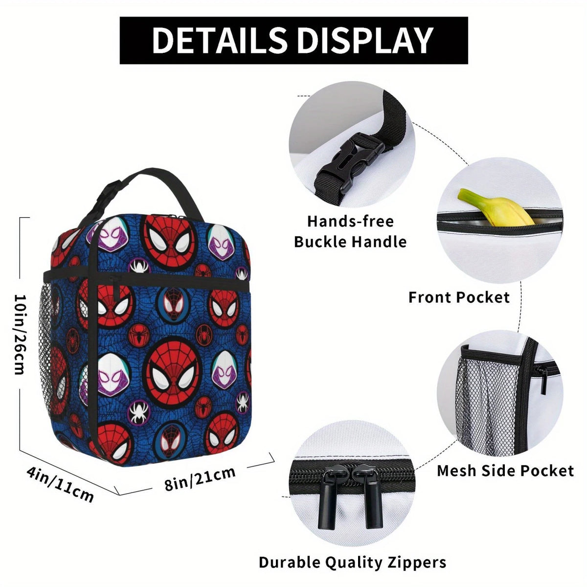 Marvel Spider-Man Insulated Lunch Bag