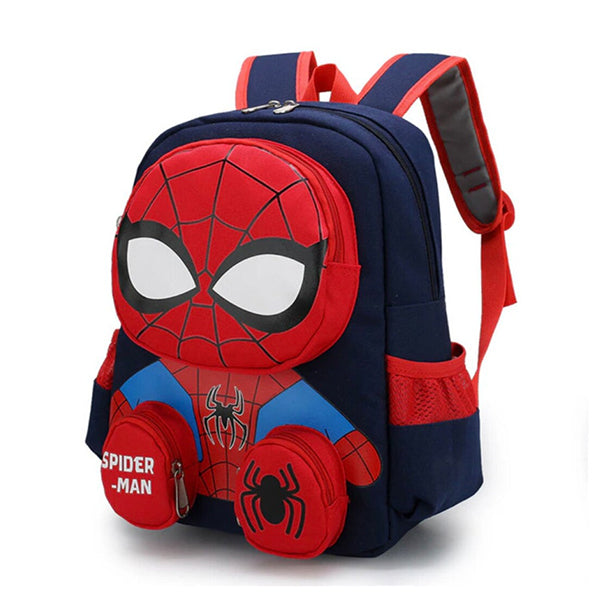 Marvel Spider-Man 3D Canvas Material Waterproof Backpack (13