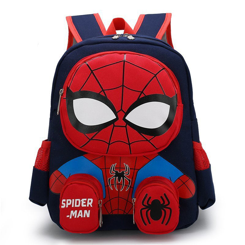 Marvel Spider-Man 3D Canvas Material Waterproof Backpack (13 inches)
