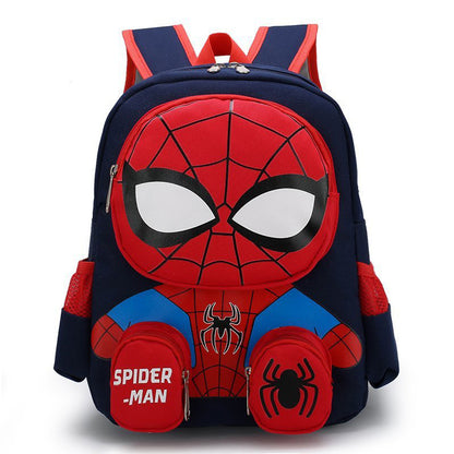 Marvel Spider-Man 3D Canvas Material Waterproof Backpack (13 inches)