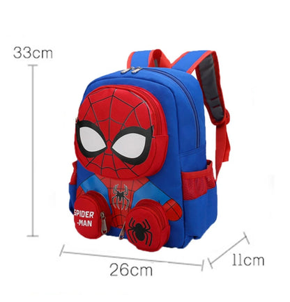 Marvel Spider-Man 3D Canvas Material Waterproof Backpack (13 inches)