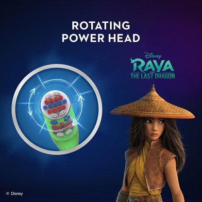 Oral-B Kids Disney Raya Electric Toothbrush (Soft)