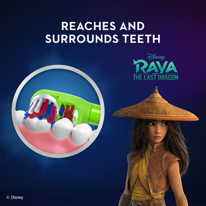 Oral-B Kids Disney Raya Electric Toothbrush (Soft)