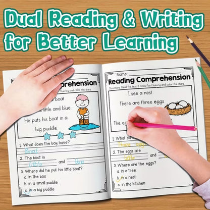 Reading Comprehension Beginning Readers (Spring Edition) 24 Pages